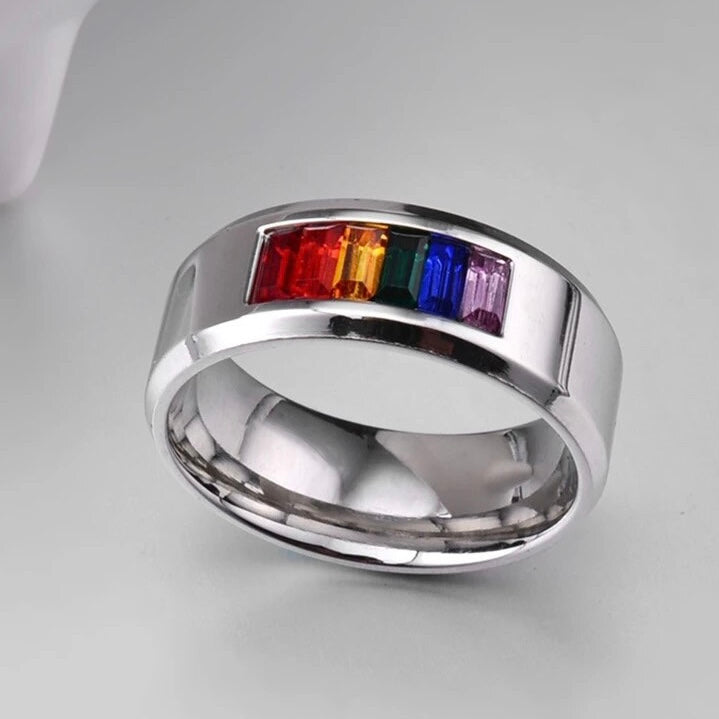 Edelstahl Ring Pride Deluxe