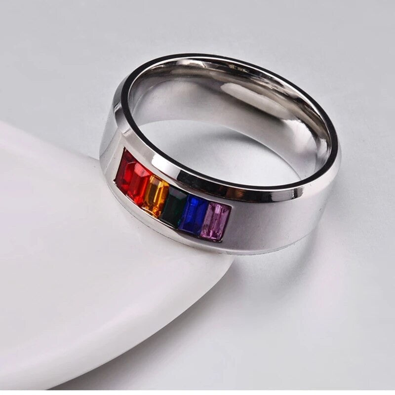 Edelstahl Ring Pride Deluxe
