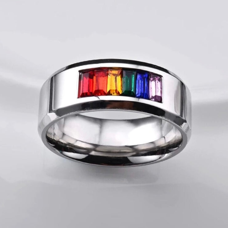 Edelstahl Ring Pride Deluxe