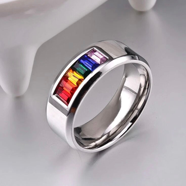 Edelstahl Ring Pride Deluxe