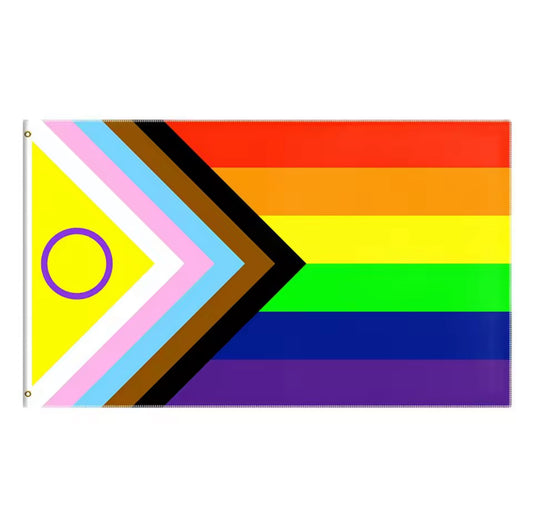 Inter* Inclusive Pride Flag 90 x 150cm