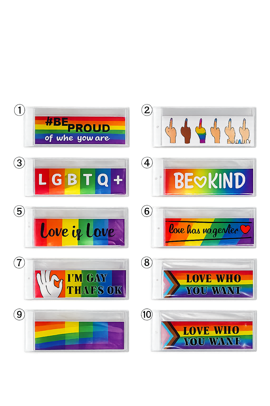 Magnet fürs Auto LGBTQ Pride