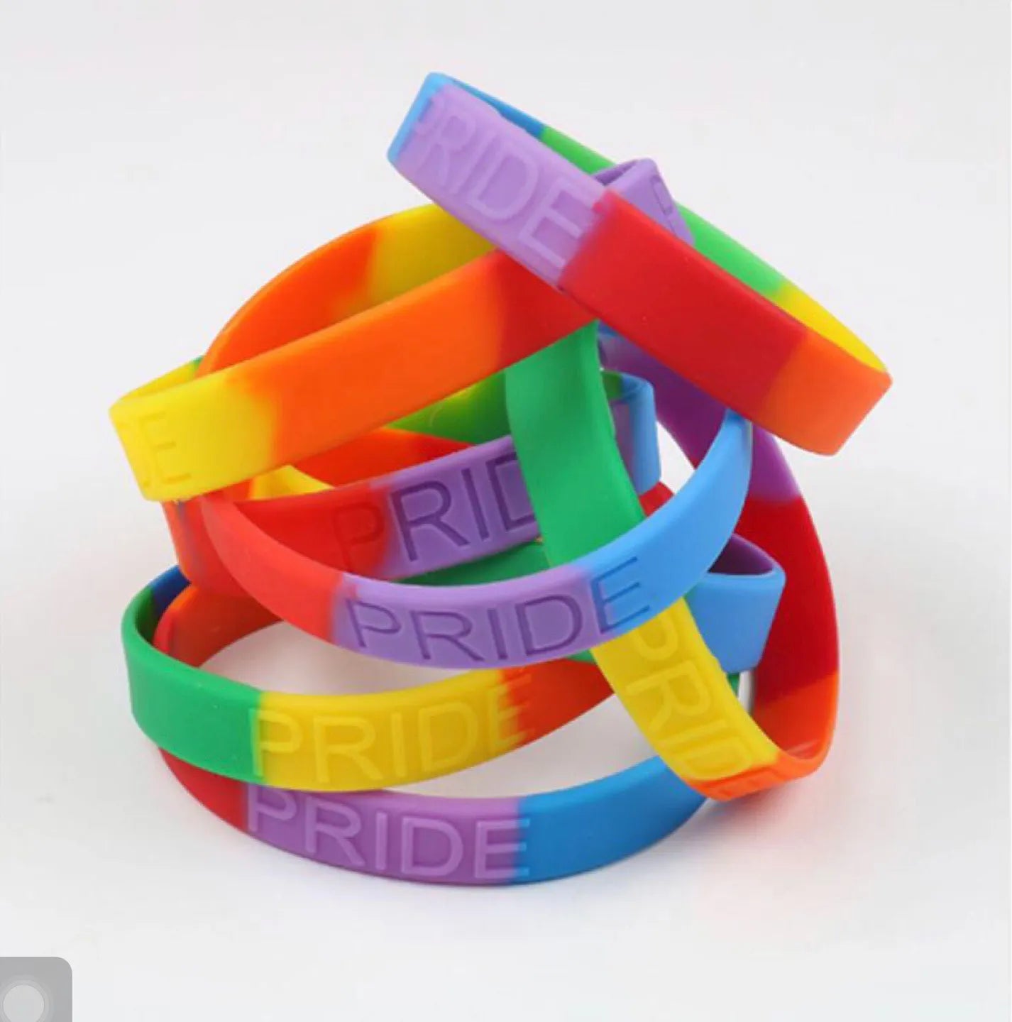 Pride Silikonarmband Set (4 Stück)