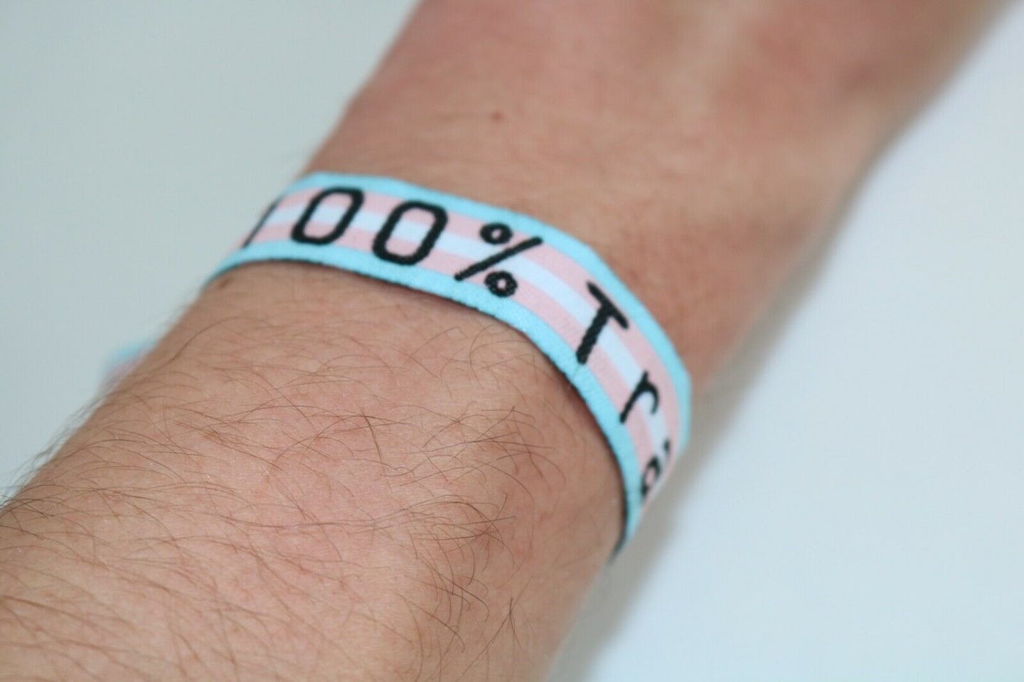 Transgender Festival Armband 100% Trans