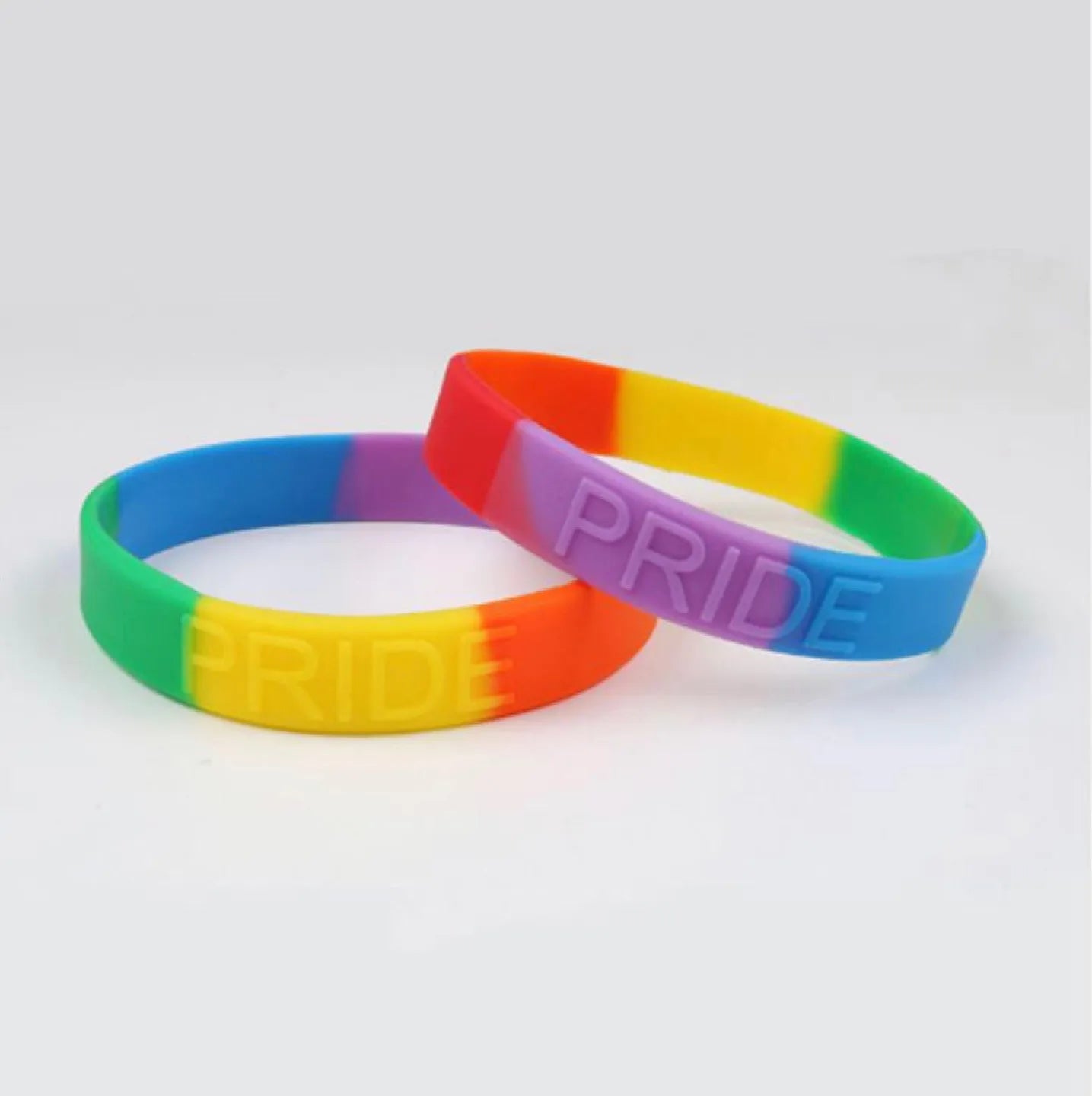 Pride Silikonarmband Set (4 Stück)