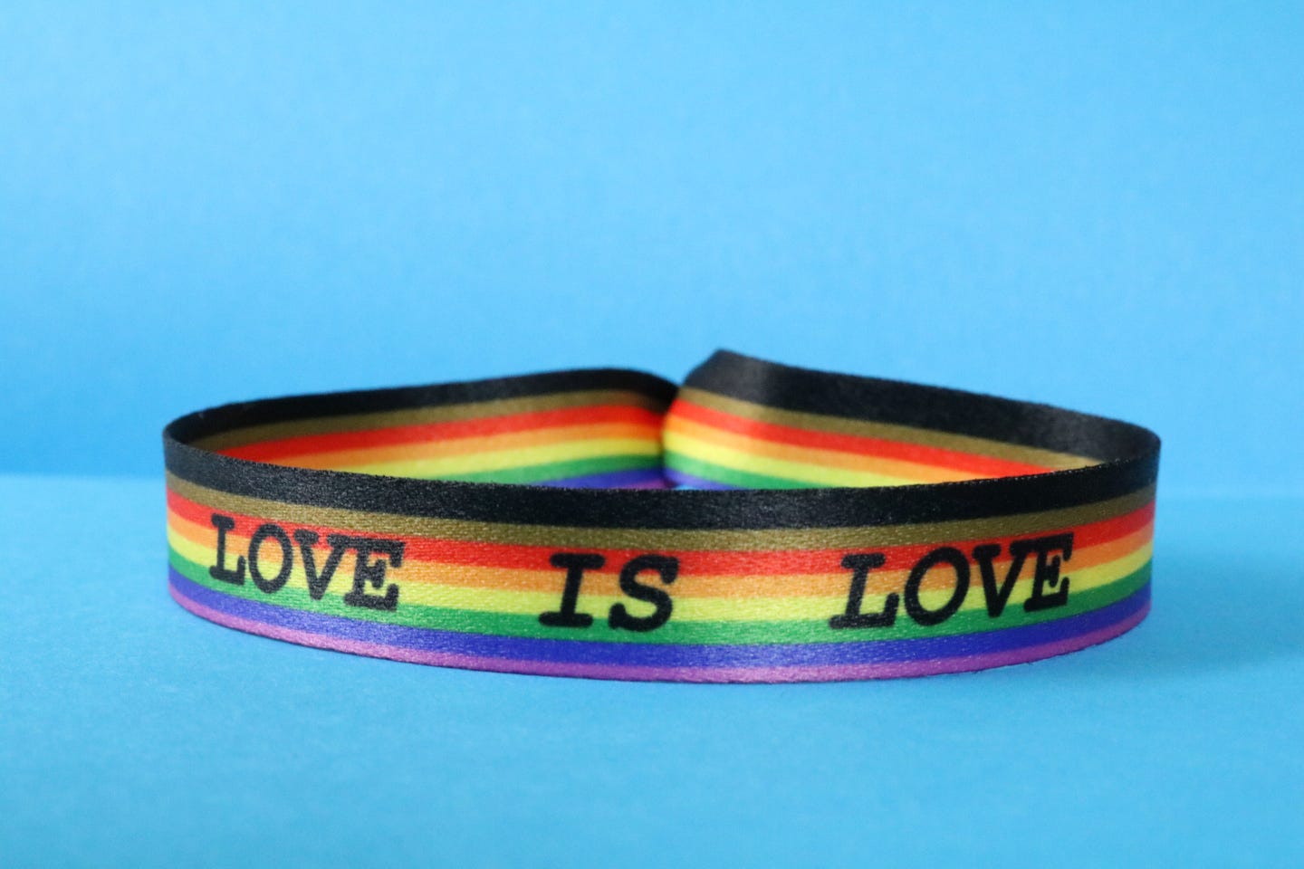 Festival Armband Regenbogen (LOVE IS LOVE) –