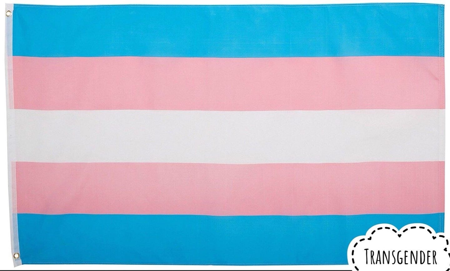 Transgender Flagge 150 x 90cm