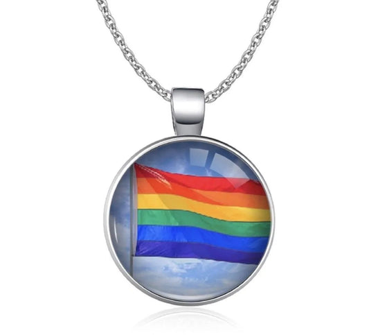 Regenbogenflagge Kette