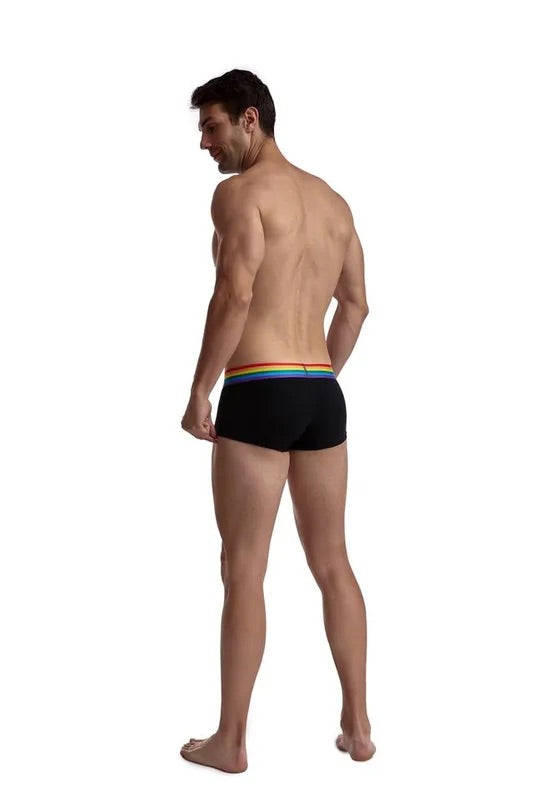Men's JOCKMAIL - Gay Pride Boxer - Black