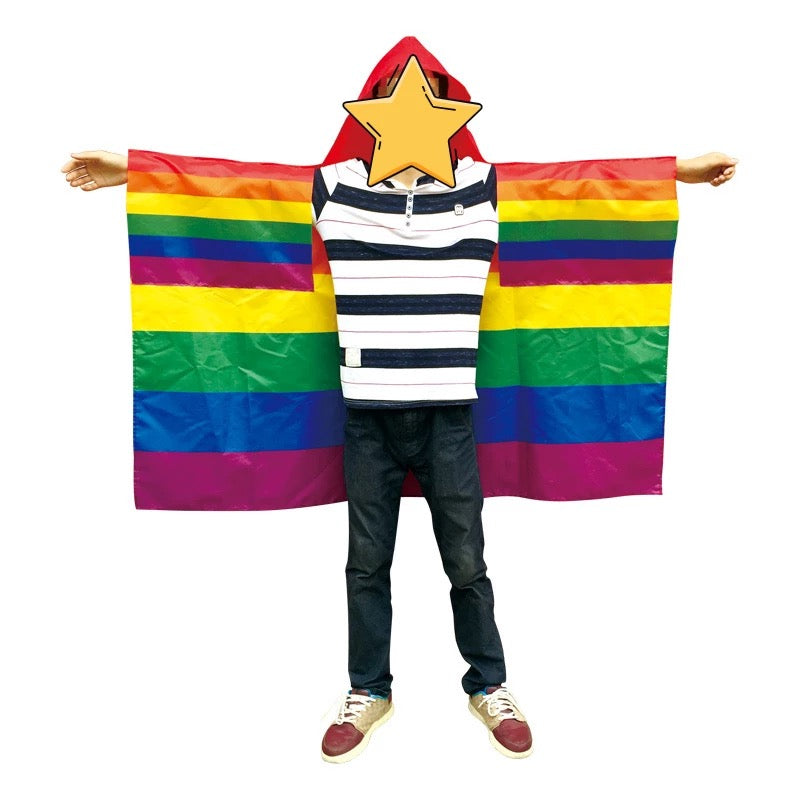 Regenbogenflaggen Cape