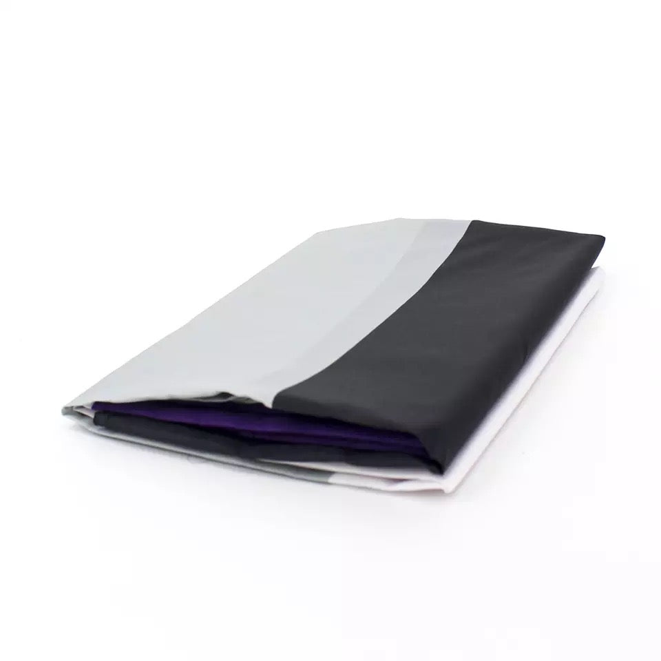 Asexuell Flagge 90x150cm