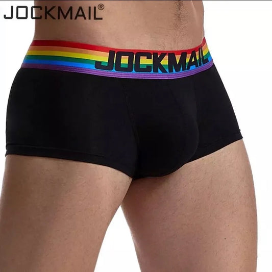 Men's JOCKMAIL - Gay Pride Boxer - Black