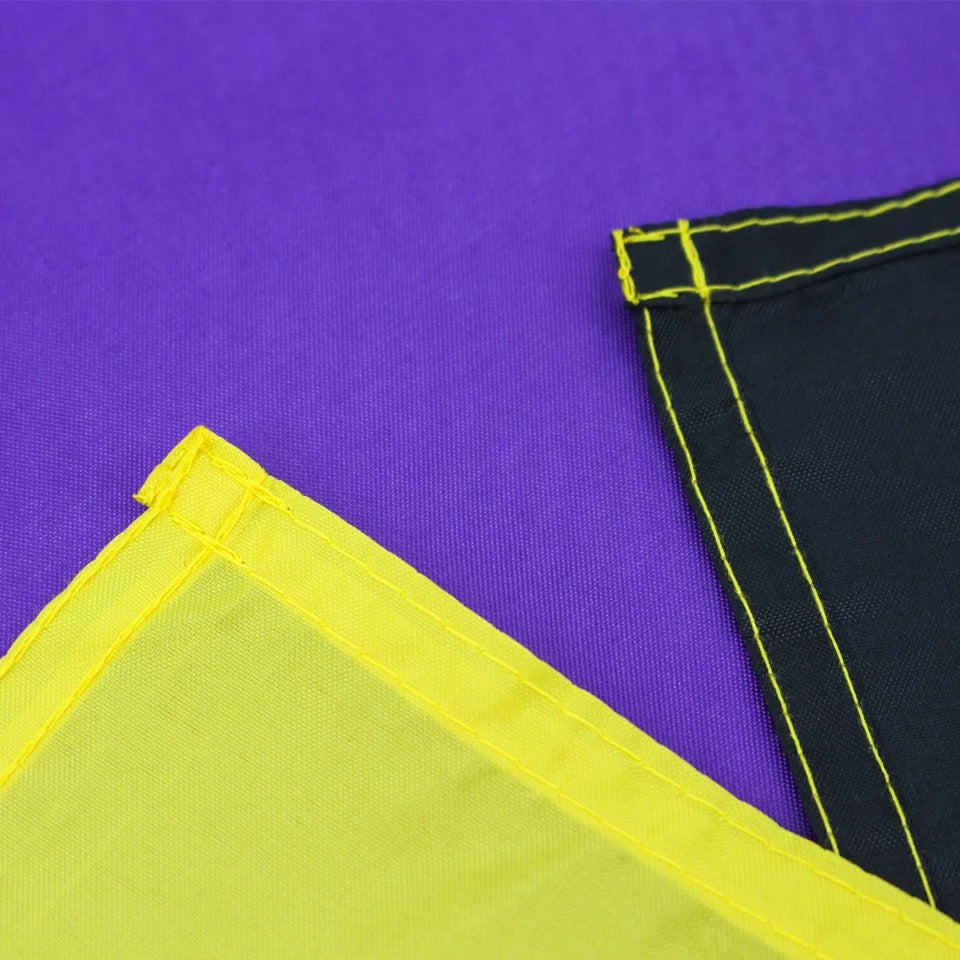 Non-Binary  (Nichtbinäre Geschlechtsidentität) Flagge 150 x 90cm