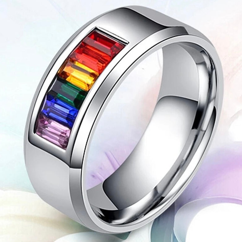 Edelstahl Ring Pride Deluxe