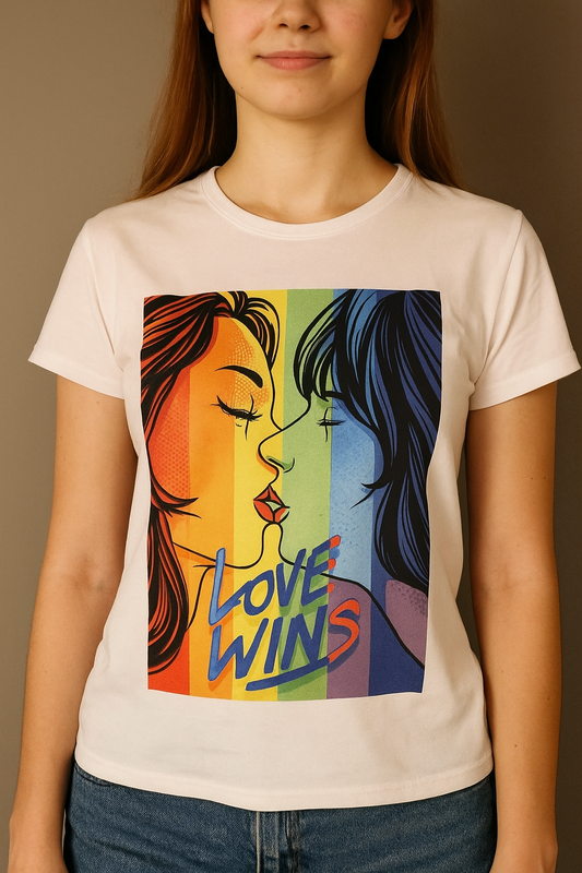 Lesbian Kiss T-Shirt