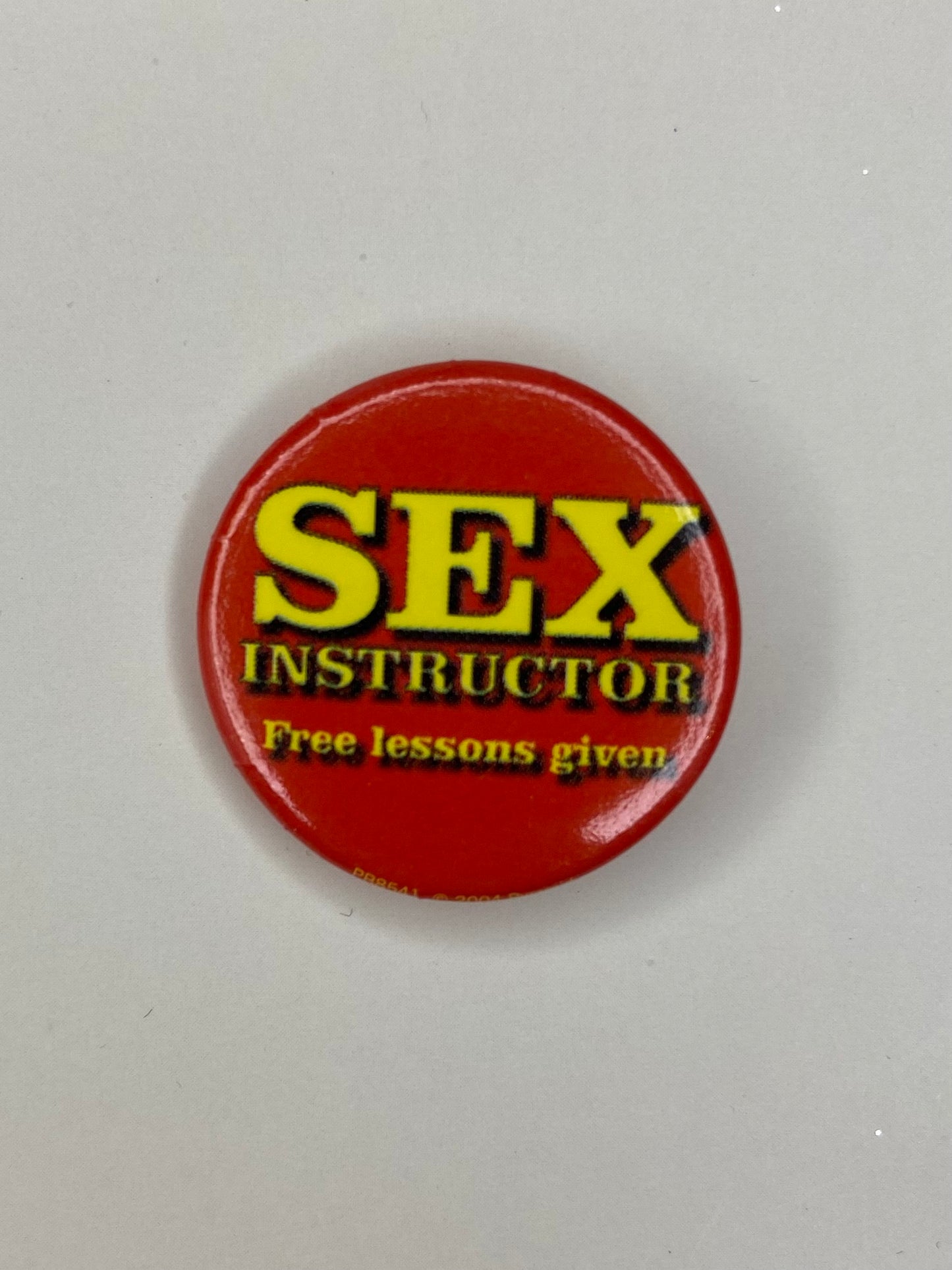 Button SEX INSTRUCTOR