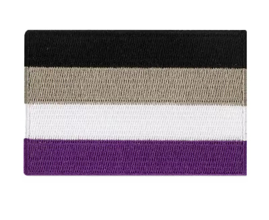 Asexuell Patch mit Klettverschluss
