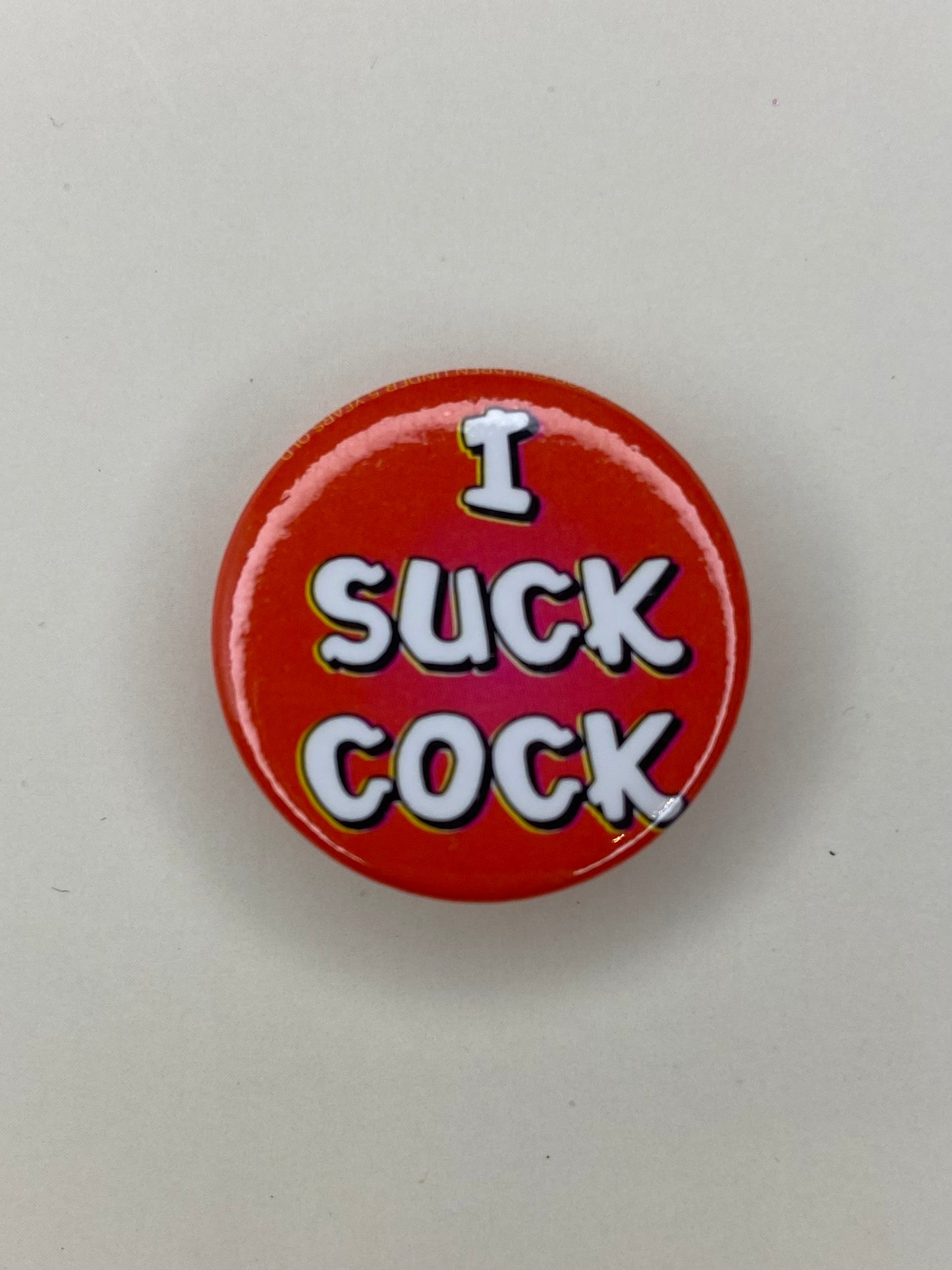 Button I suck cock