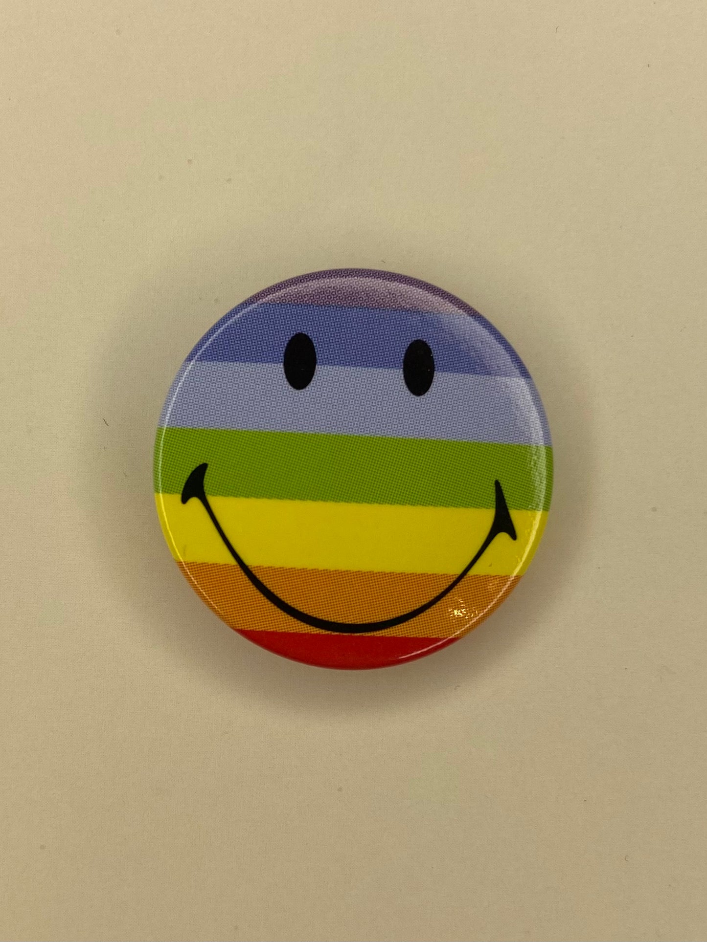 Button Rainbow Smiley