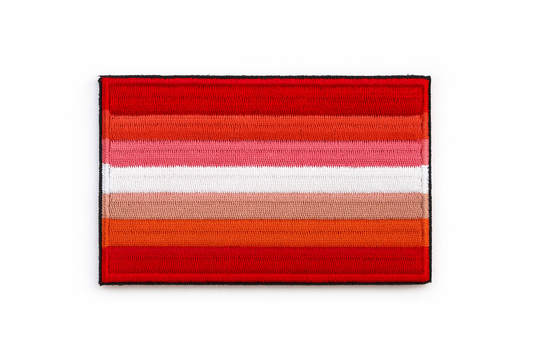 Lesbische Flaggen Patch