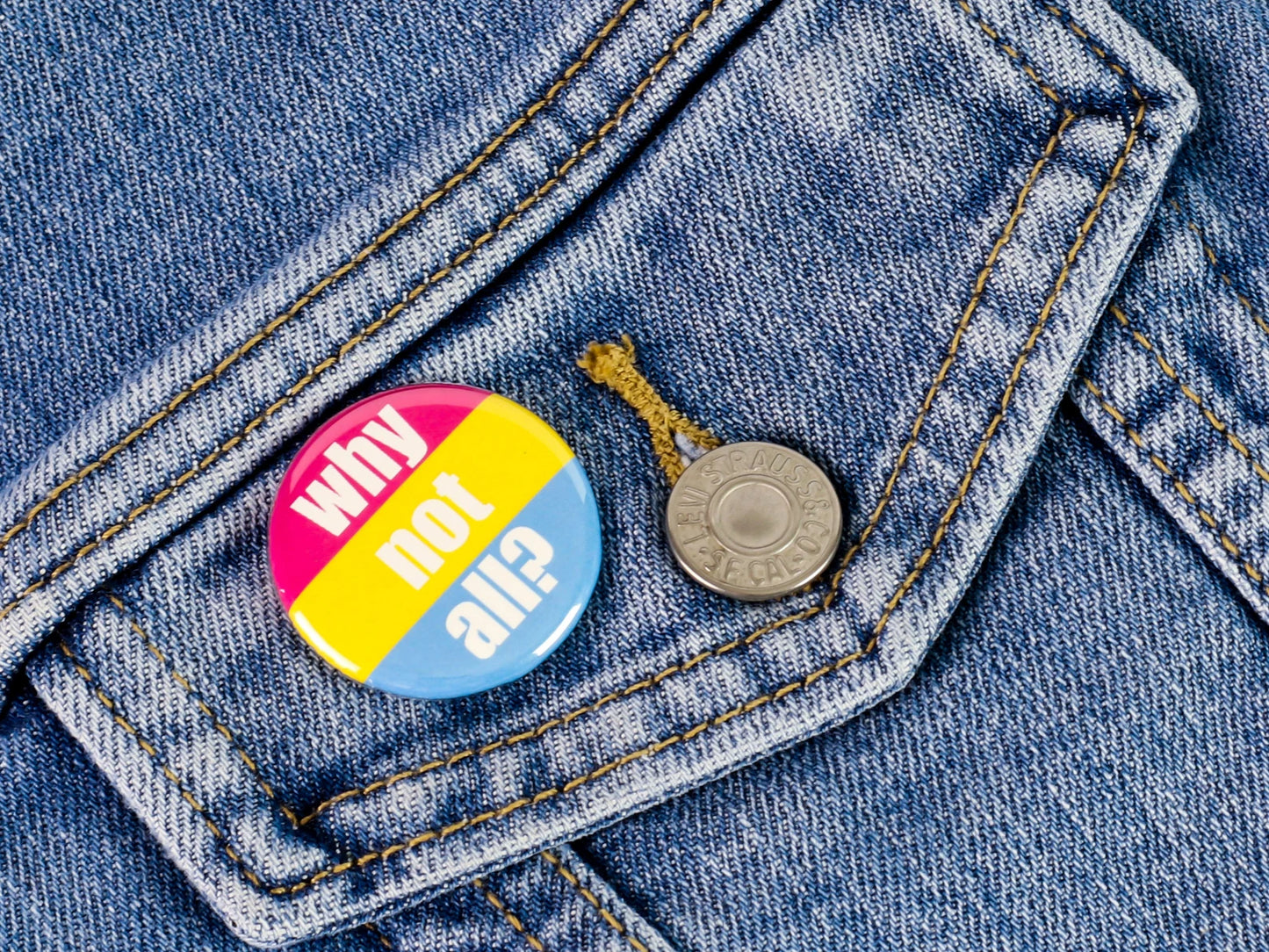 Pansexual Pride Buttons