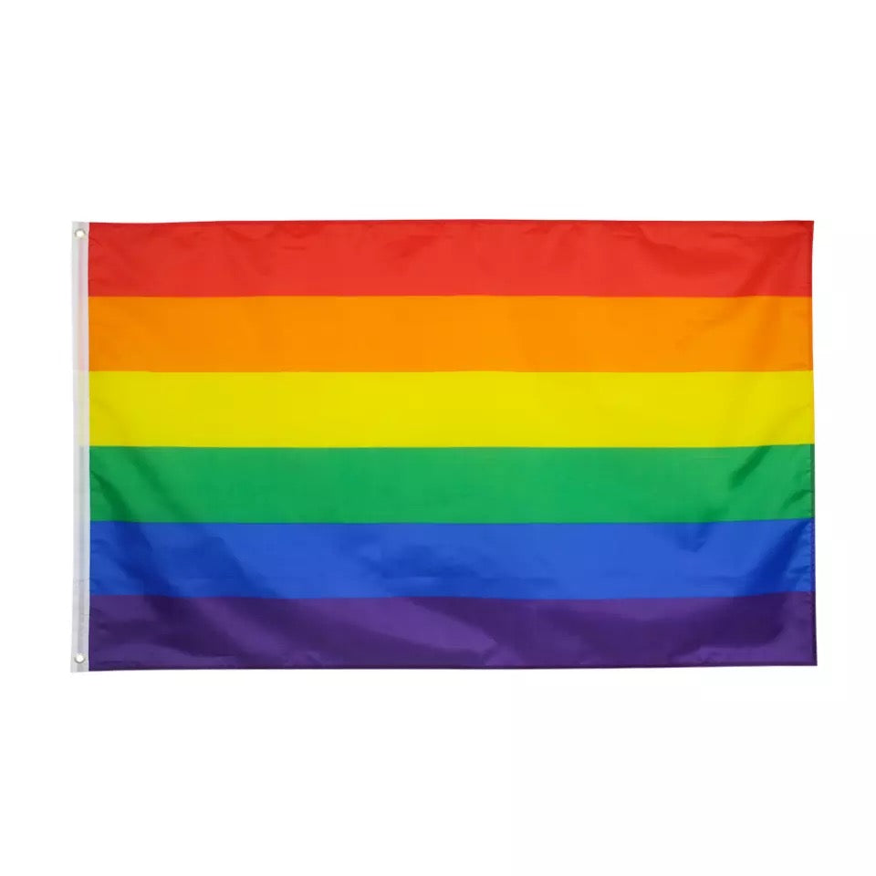 Kleine Regenbogenflagge 90 x 60cm