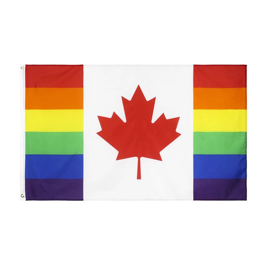 Canadian Gay Flagge150 x 90cm