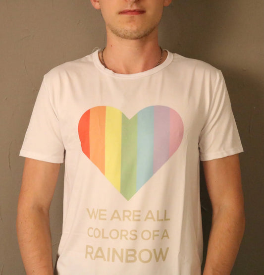 WE ARE ALL COLORS OF A RAINBOW T-Shirt Unisex