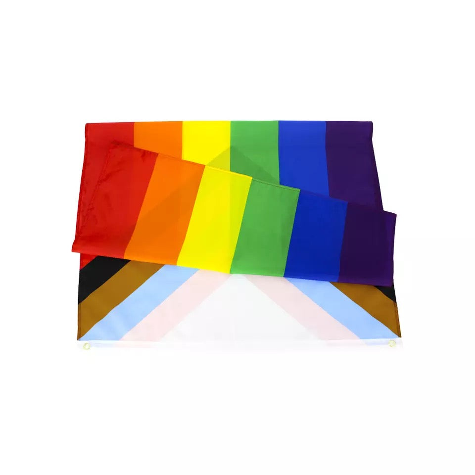 Progress-Pride-Flagge 90x150cm