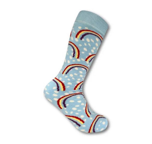 Lange Regenbogen Socken (36-41)