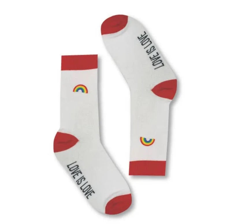 Pride Regenbogen Socken Geschenkset (39-46)