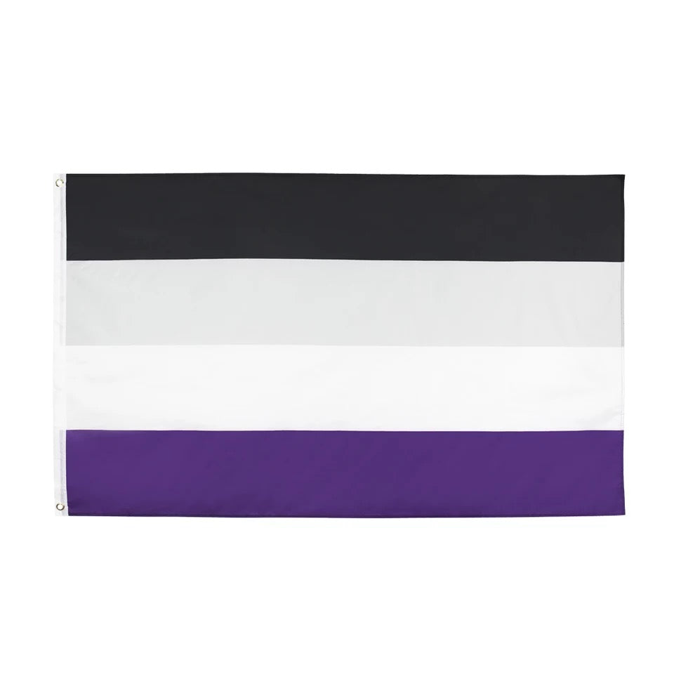 Asexual Flag 150 x 90cm