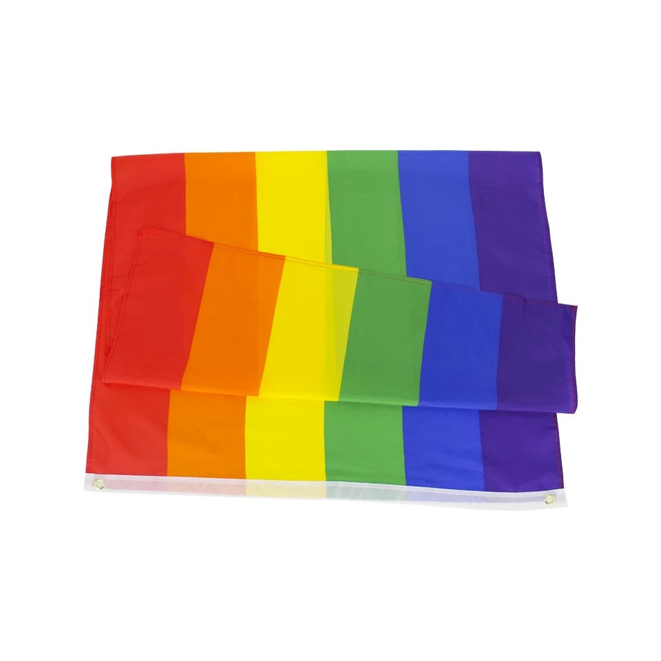 Kleine Regenbogenflagge 90 x 60cm