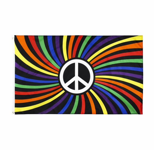 Regenbogen Friedens Flagge 150 x 90cm