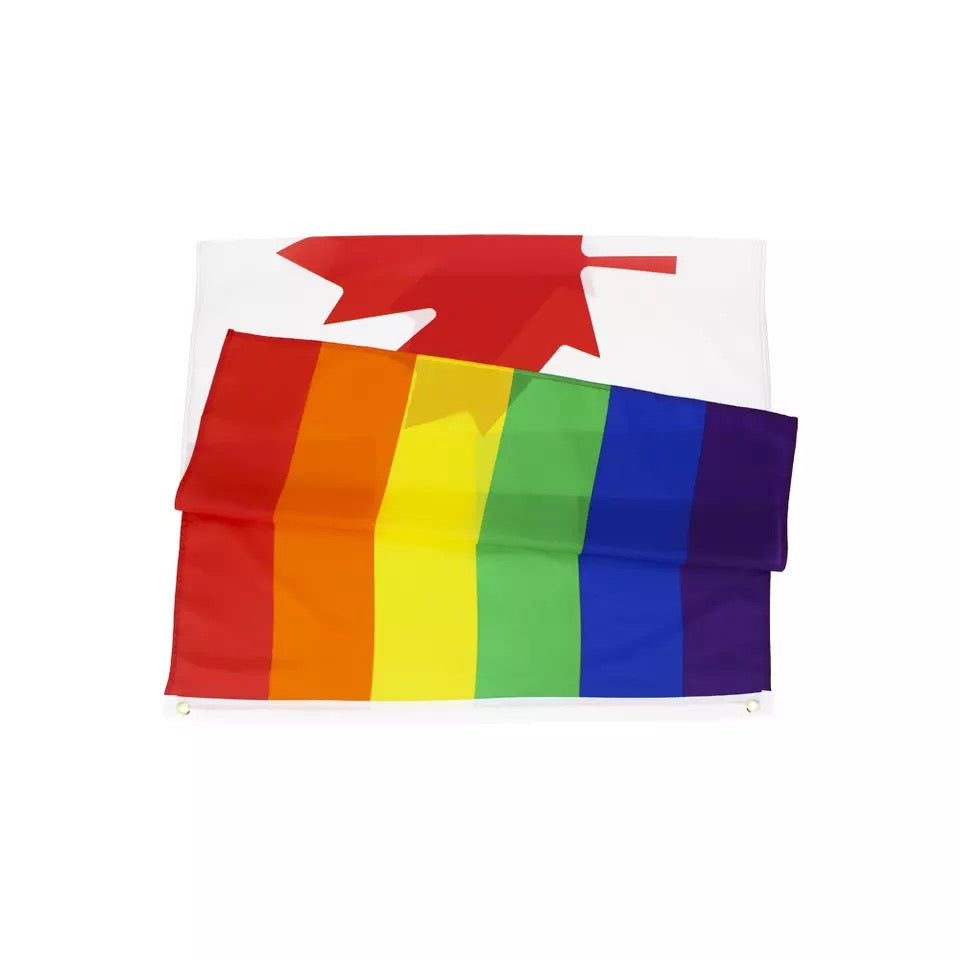 Canadian Gay Flag  150 x 90cm