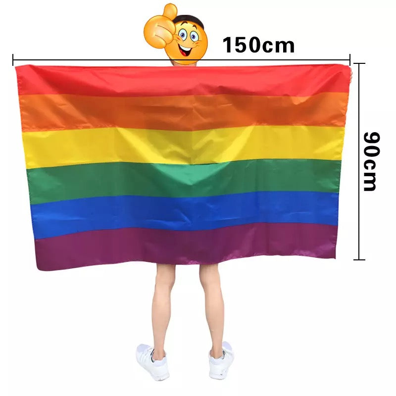 Regenbogenflaggen Cape