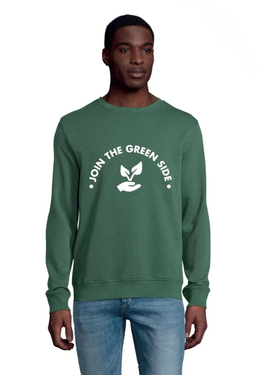 Frenchy’s Paris Bio Pullover „ JOIN THE GREEN SIDE“